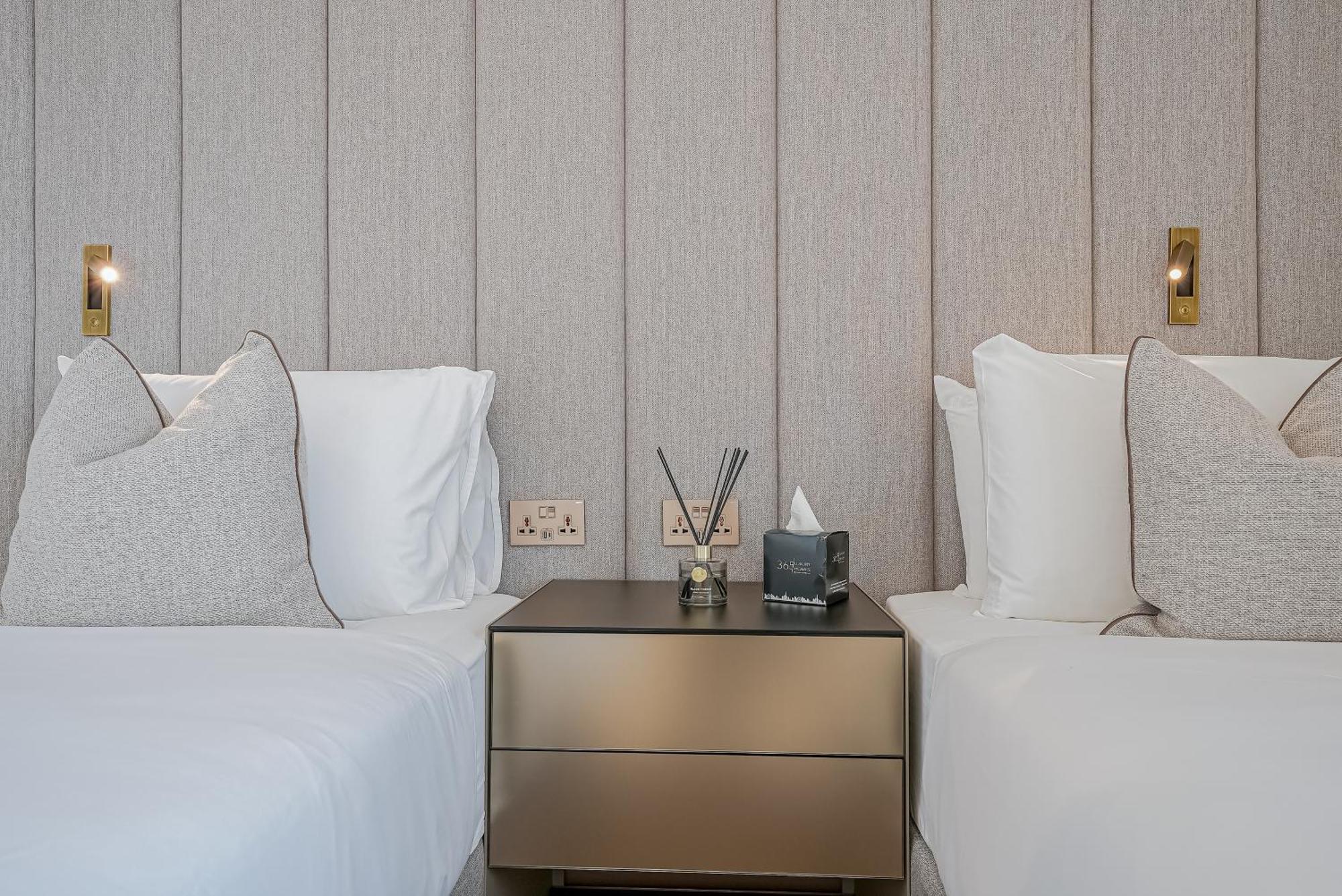 Modern 2Br High Floor Haven In Vida Dubai Marina Lägenhet Exteriör bild